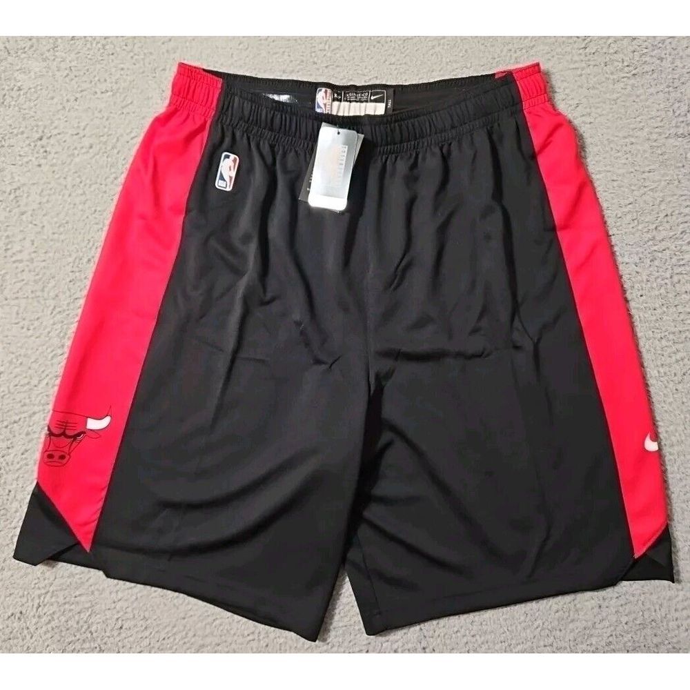Nike NBA Chicago Bulls Basketball Shorts AJ5058-010 Men's Size‎ 2XL Tall NWT